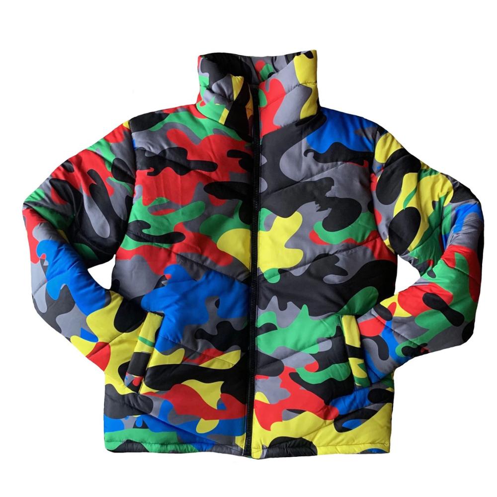 Justine Colorful Camouflage Jacket - IBADDIE