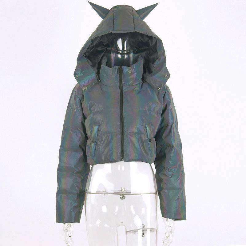 Detachable Hooded Reflective Jacket - IBADDIE