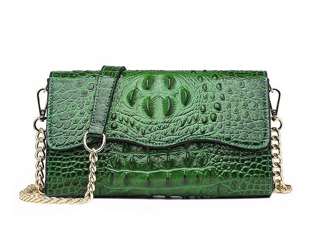 Crocodile Crossbody Bag - IBADDIE