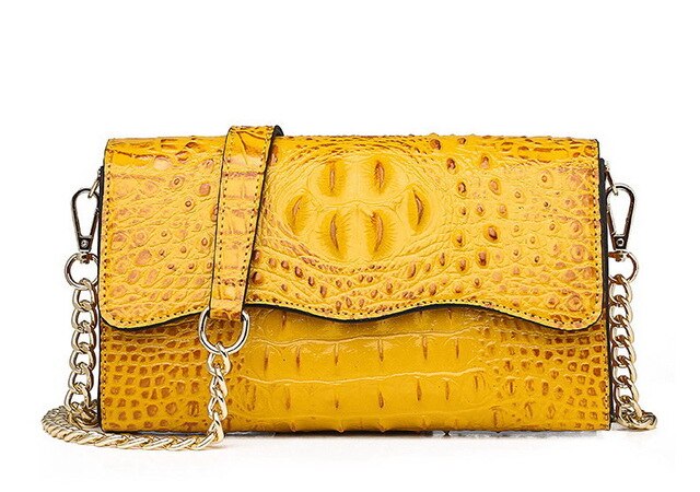 Crocodile Crossbody Bag - IBADDIE