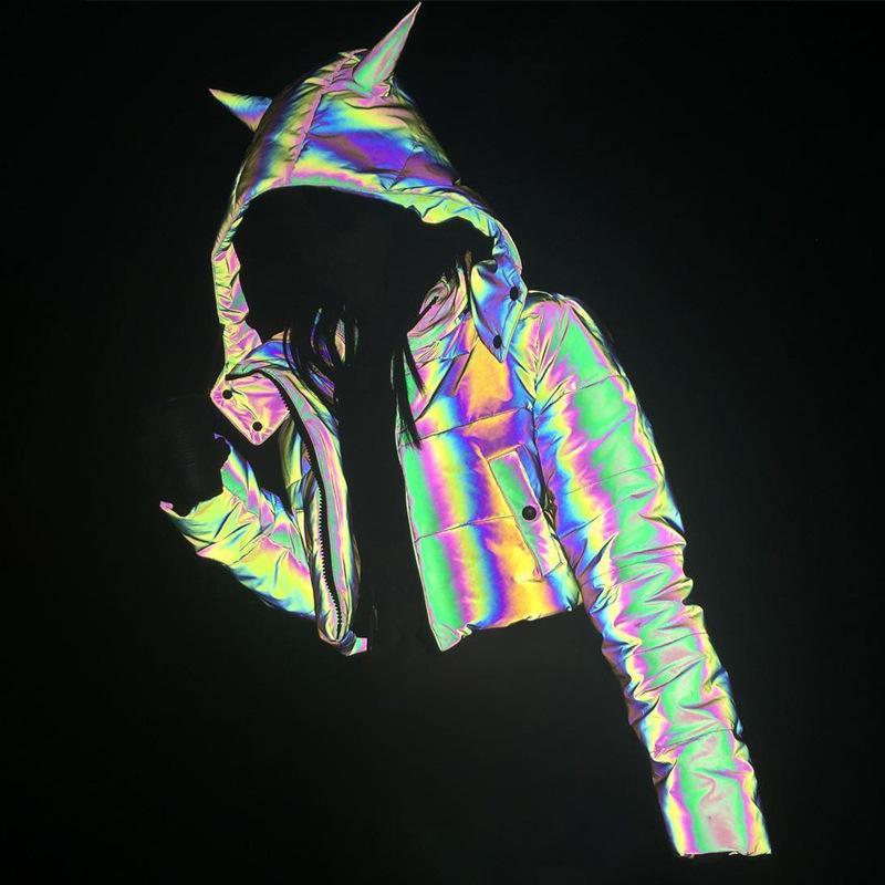 Detachable Hooded Reflective Jacket - IBADDIE