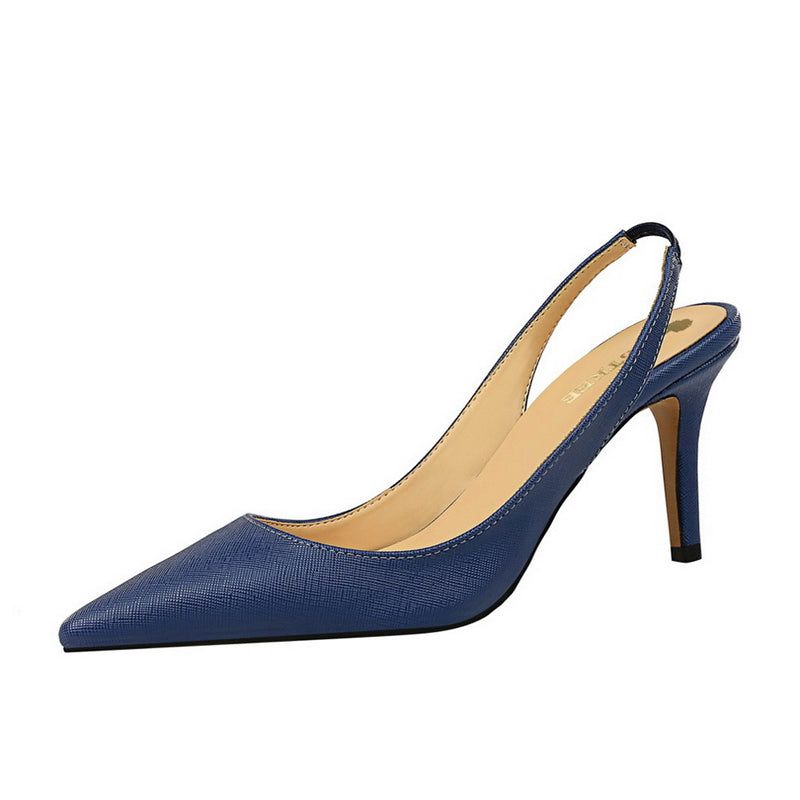 Slingback Pointed Pumps - IBADDIE