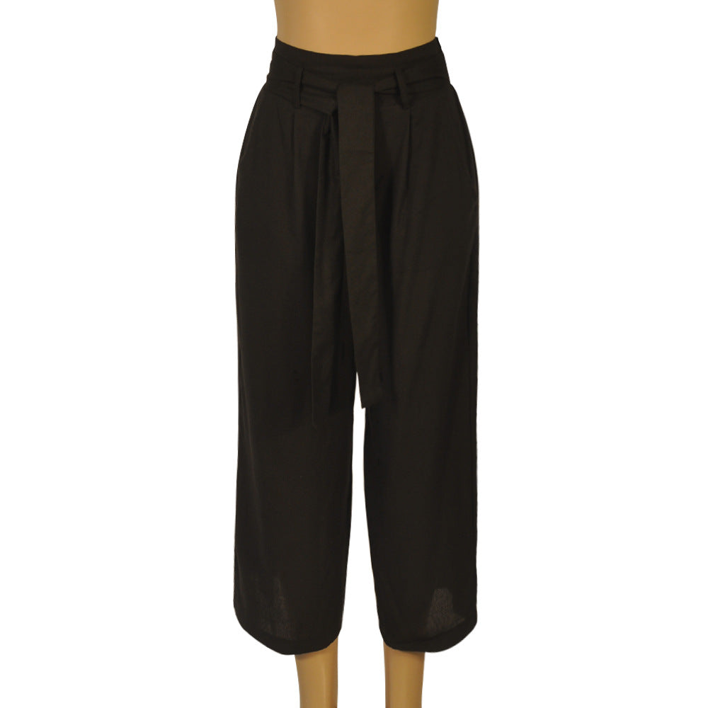 Linen Palazzo Pants - IBADDIE