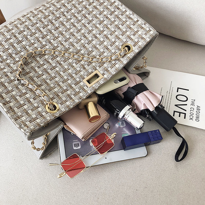 Luxe Canvas Handbag