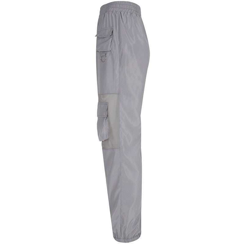 Reflective Mesh Insert Trackpants