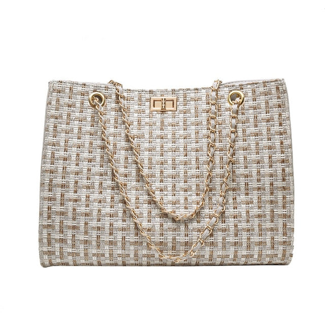 Luxe Canvas Handbag