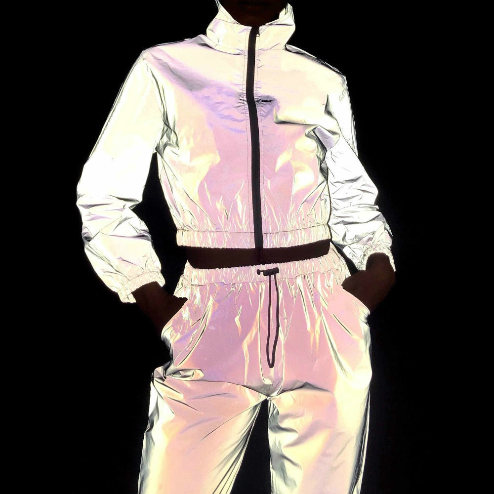 Two Piece Reflective Tracksuit