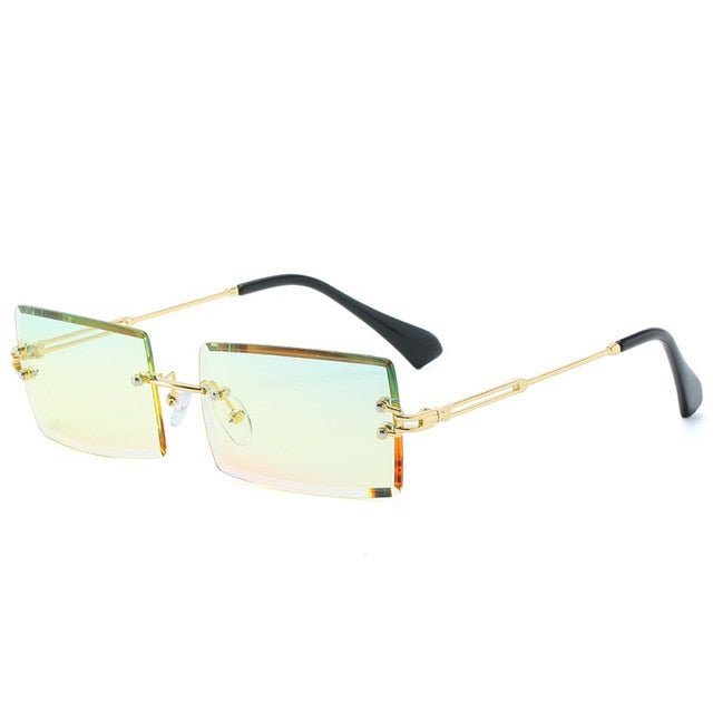 Rimless Pastel Sunglasses