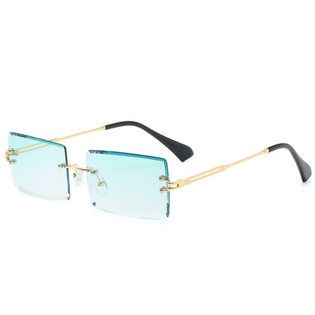 Rimless Pastel Sunglasses