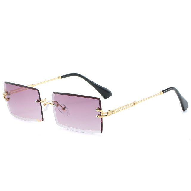 Rimless Pastel Sunglasses