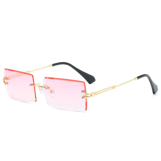 Rimless Pastel Sunglasses