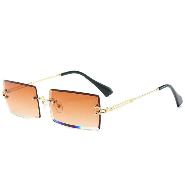 Rimless Pastel Sunglasses