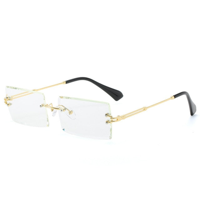 Rimless Pastel Sunglasses