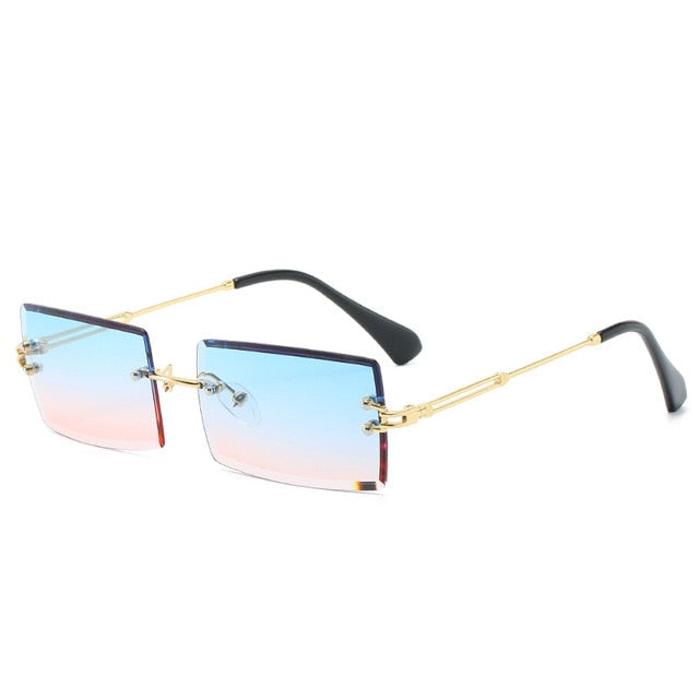 Rimless Pastel Sunglasses