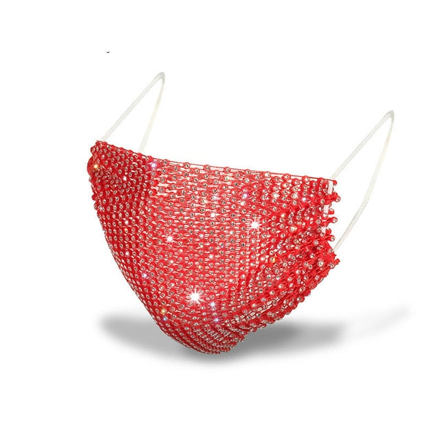 Rhinestone Fashion Mask