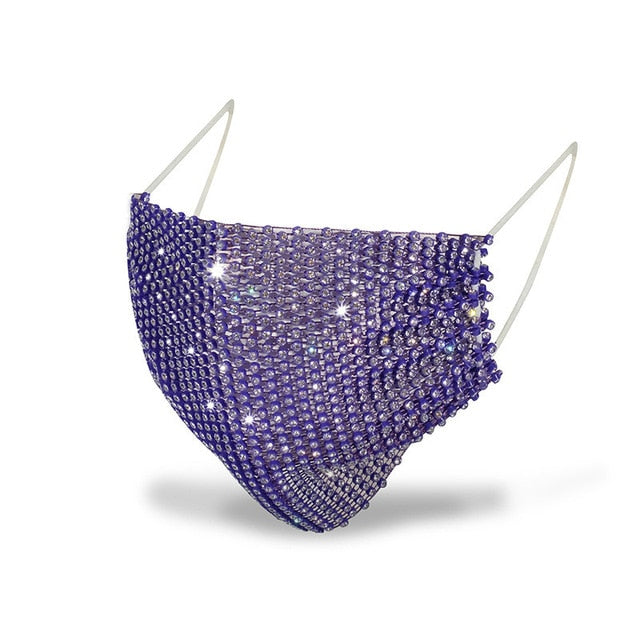 Rhinestone Fashion Mask