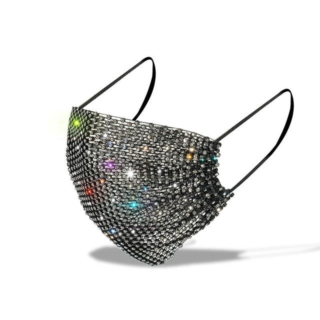 Rhinestone Fashion Mask