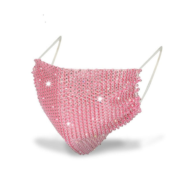 Rhinestone Fashion Mask