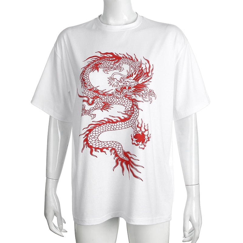 Dragon Print T-Shirt