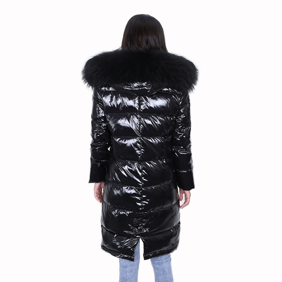 Down Fur Hood Puffer Jacket