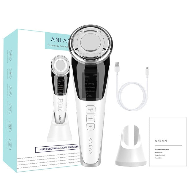 LED Light Therapy EMS Facial Massager