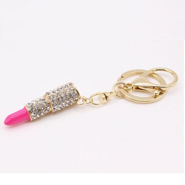 Lipstick Chick Keychain - IBADDIE