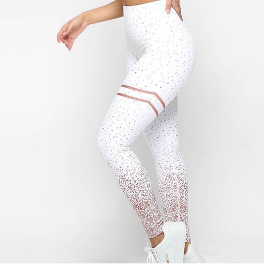 Double Halo Workout Leggings - IBADDIE