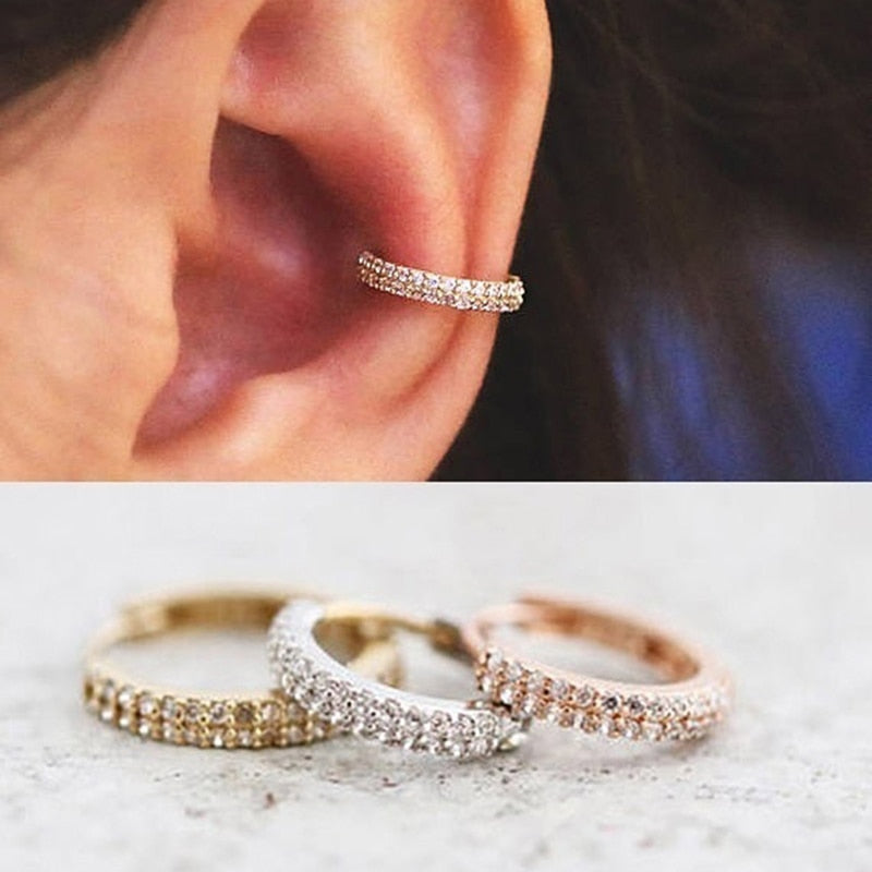 Rhinestone Cartilage Earring