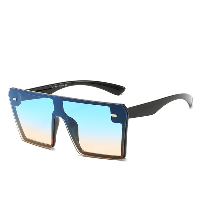 Oversized Square Sunglasses - IBADDIE