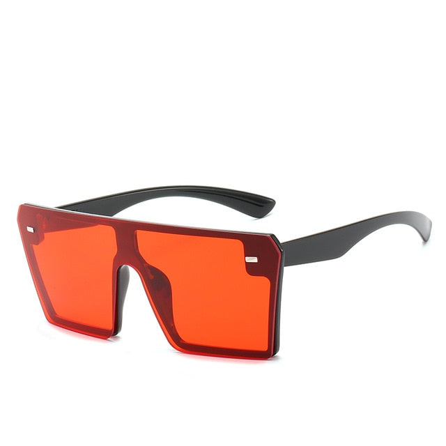 Oversized Square Sunglasses - IBADDIE