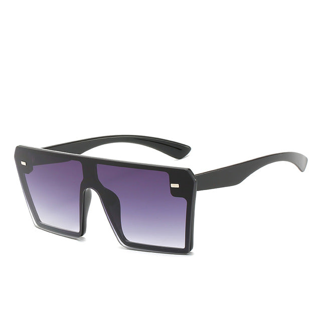 Oversized Square Sunglasses - IBADDIE