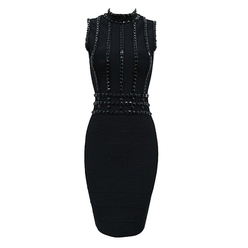 Black Diamonds Bodycon Dress